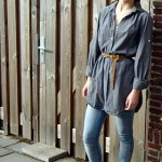 Outfit: Oversized Blouse