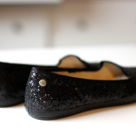 New in: glitter loafers