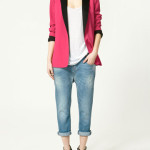 Lovin’ it: Roze blazer van Zara