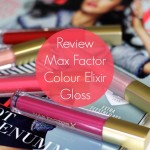 Review: Max Factor Colour Elixir Gloss